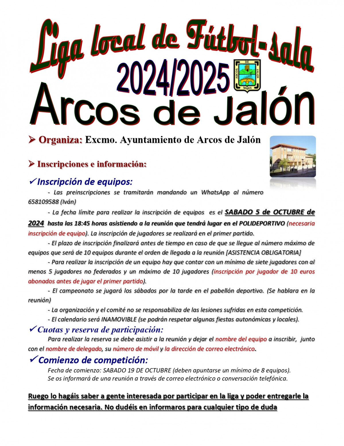 Liga local arcos