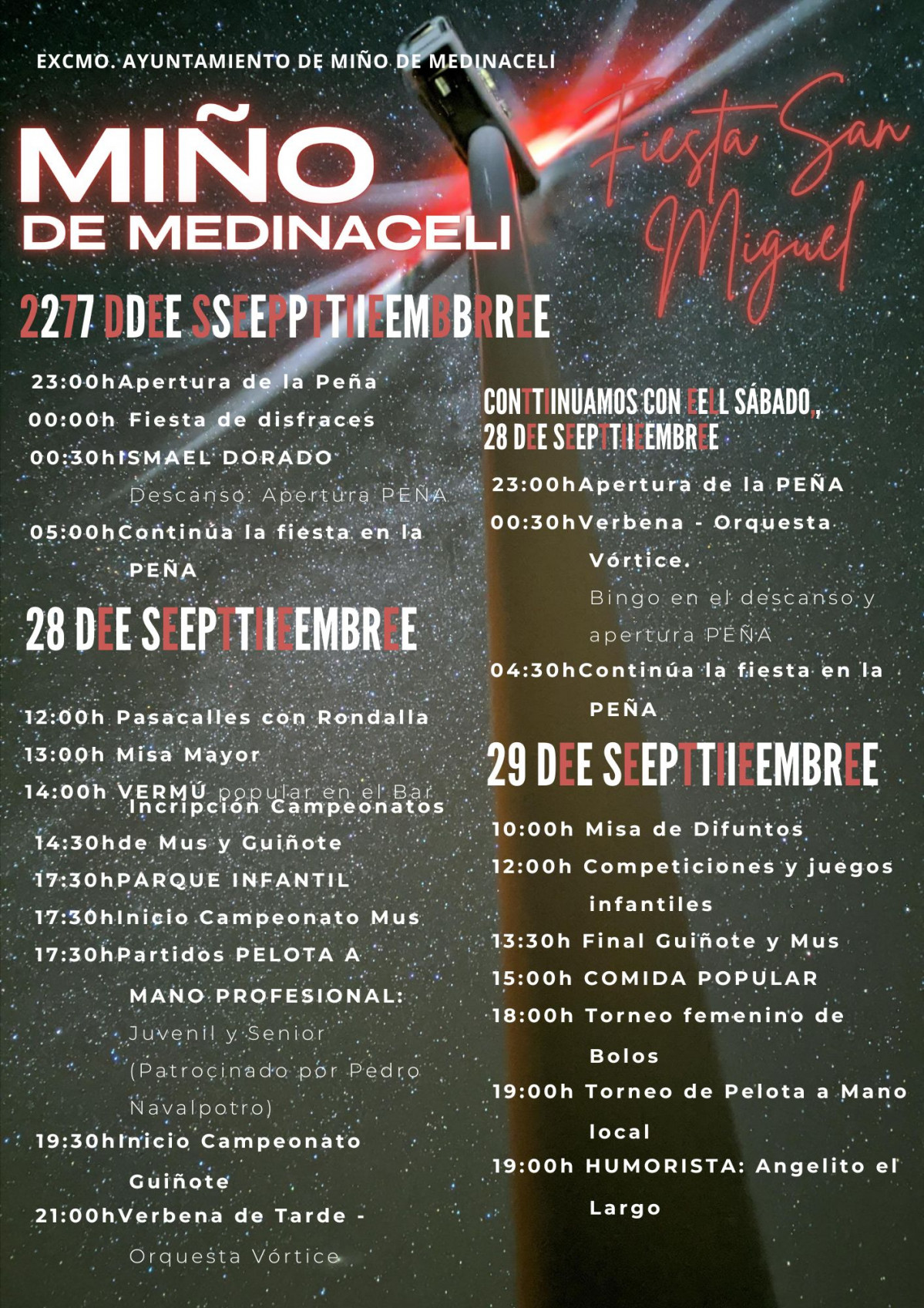 Fiestas miu00f1o