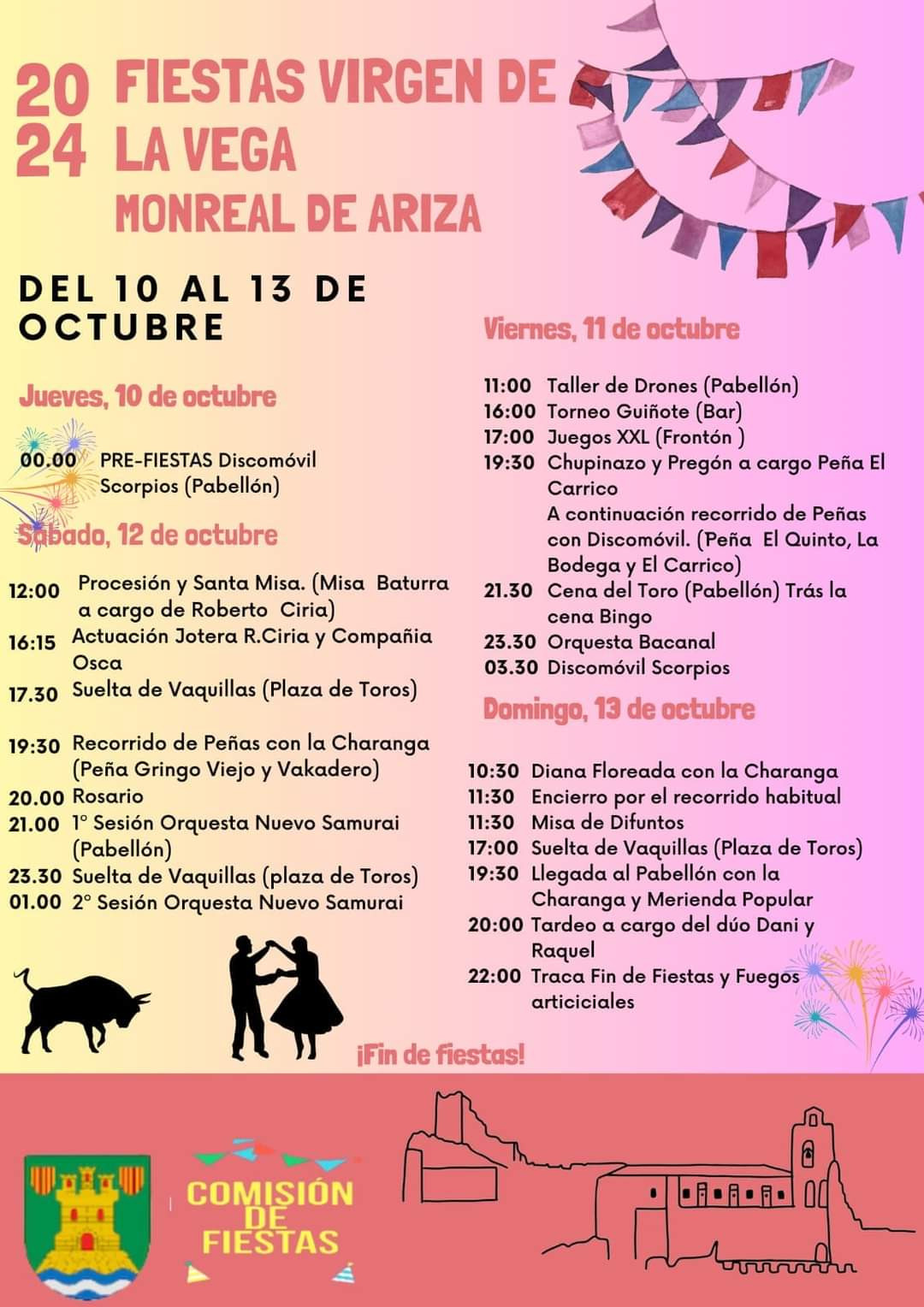 Fiestas monreal de ariza
