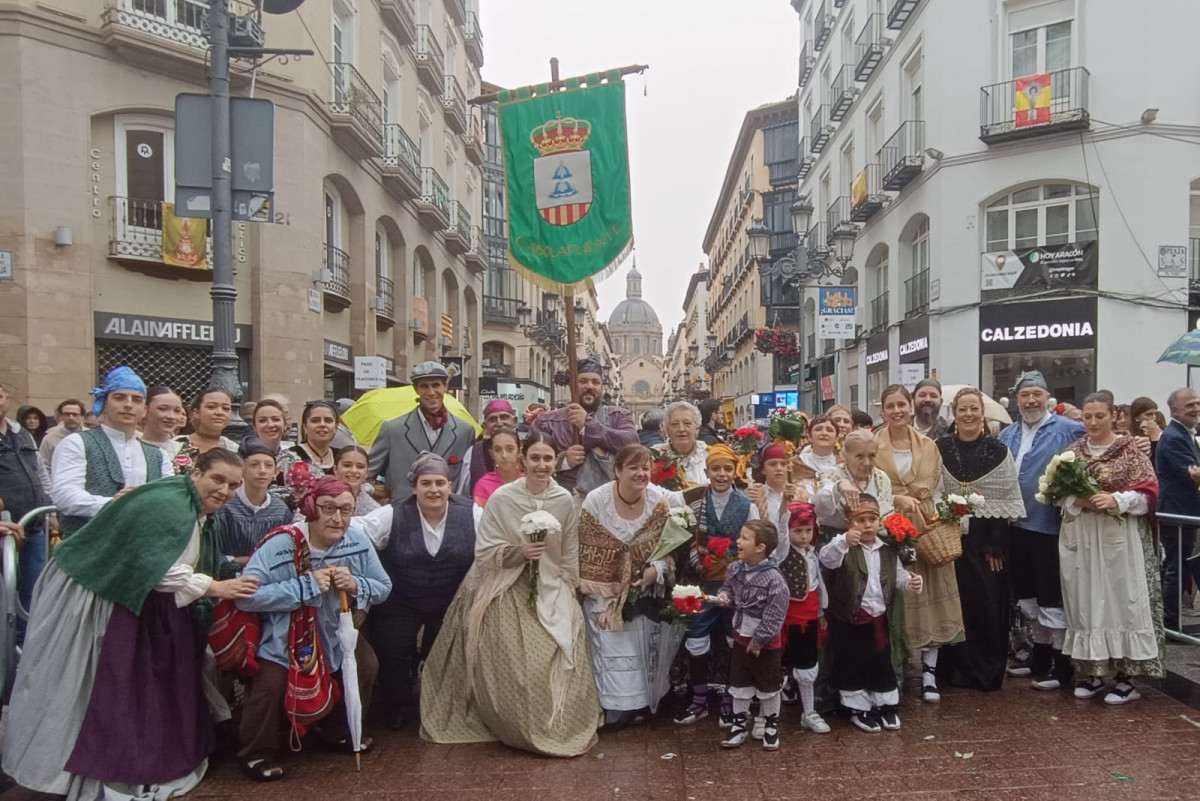Ofrenda del pilar Cabolafuente