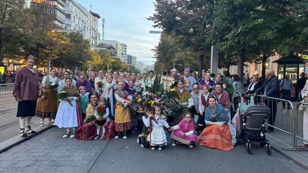 Ofrenda del pilar Ibdes