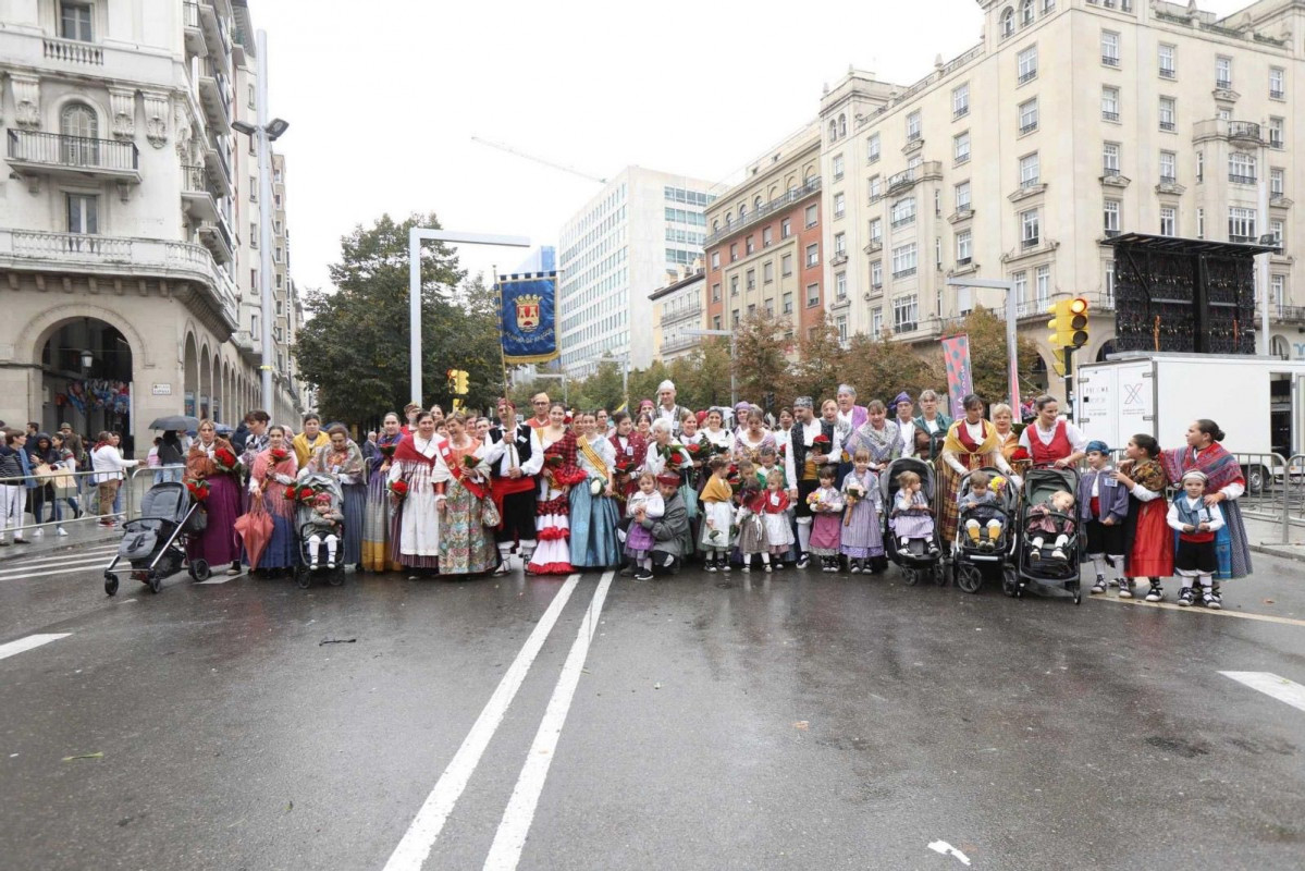 Ofrenda del pilar Alhama de Aragu00f3n