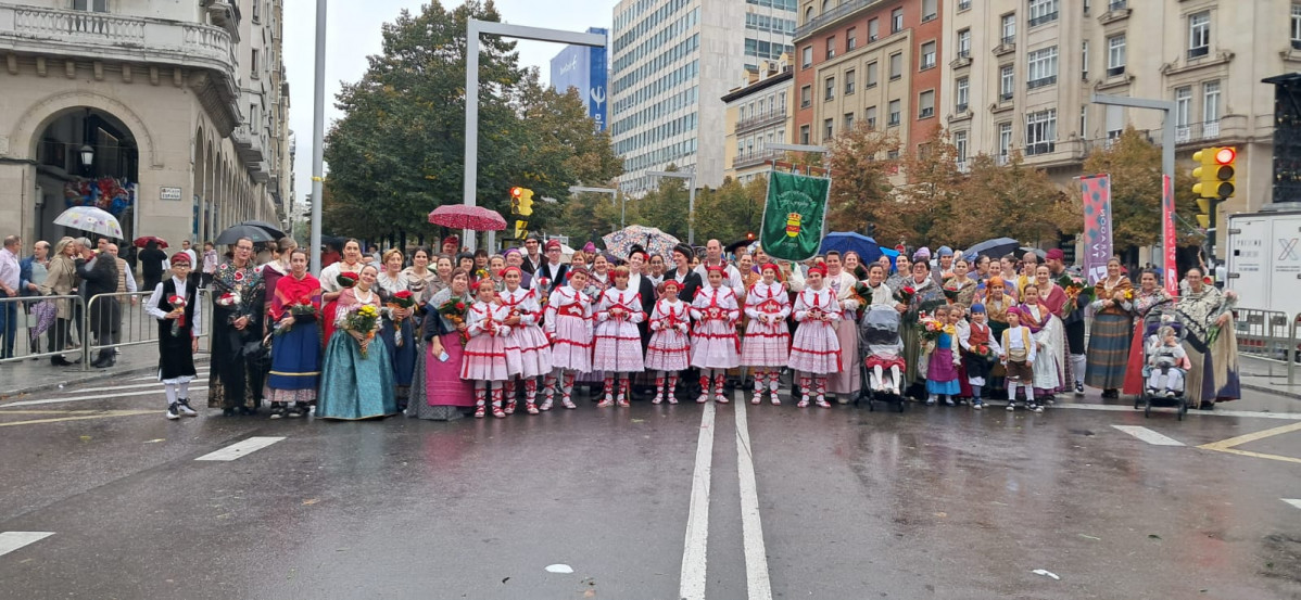 Ofrenda del pilar cetina