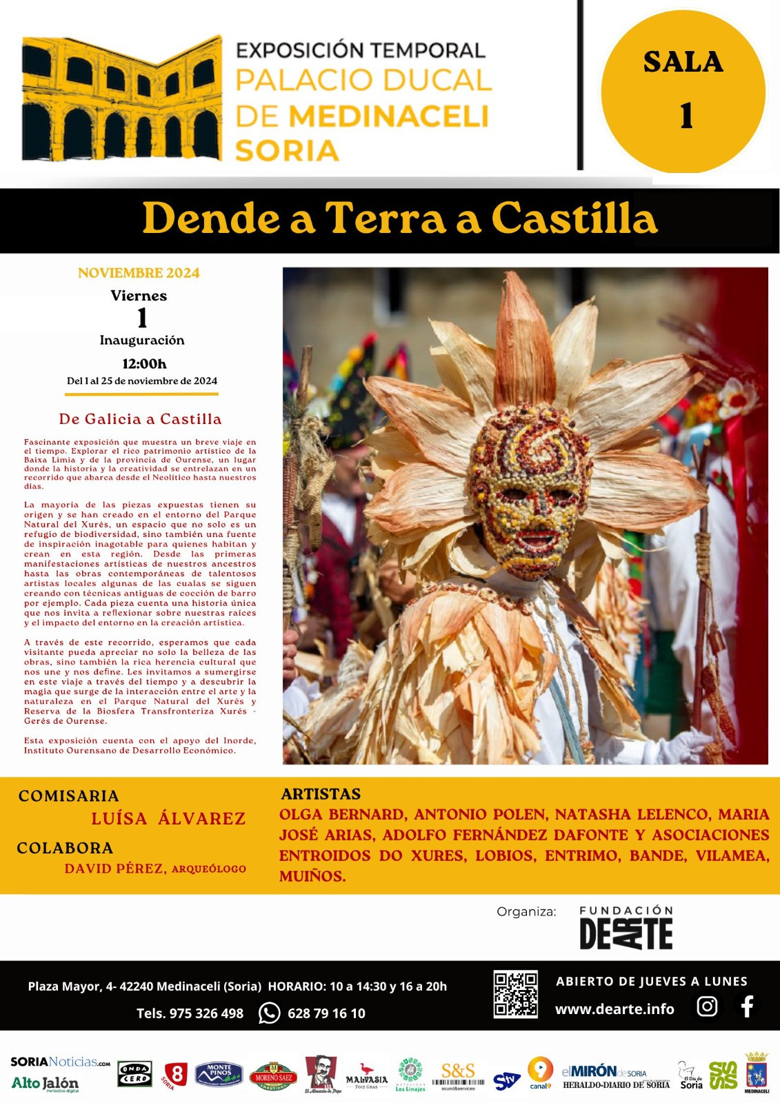 DENDE A TERRA A CASTILLA. Cartel definitivo.