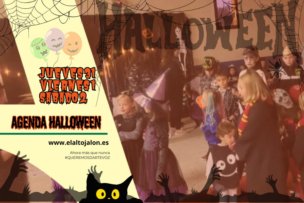 Agenda halloween alto jalu00f3n