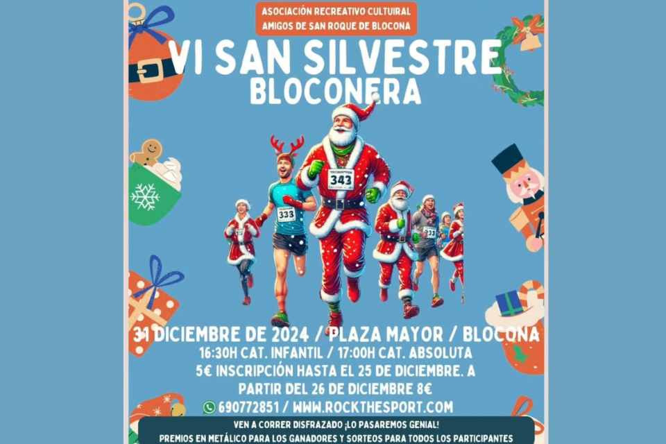 San silvestre bloconera