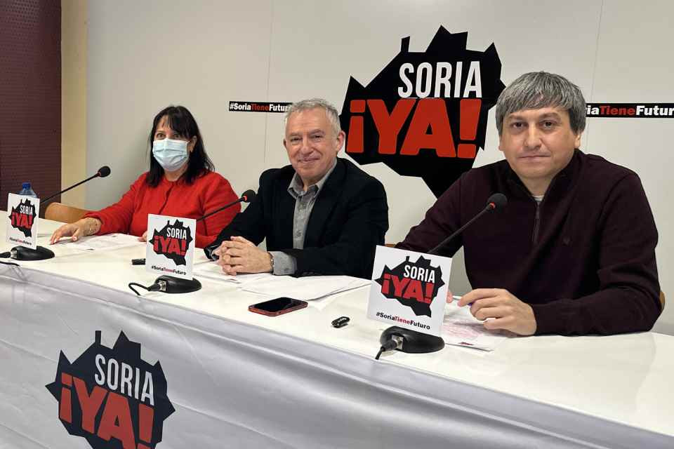 RUEDA DE PRENSA SORIA YA