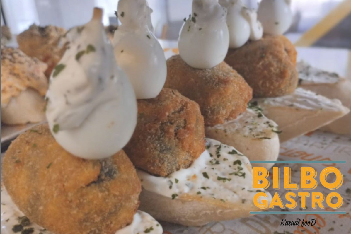 CROQUETAS RECETAS ARCOS DE JALON BILBO GASTRO BAR
