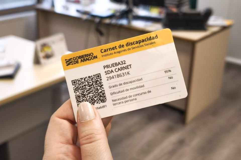 CARNET DISCAPACIDAD ARAGu00d3N
