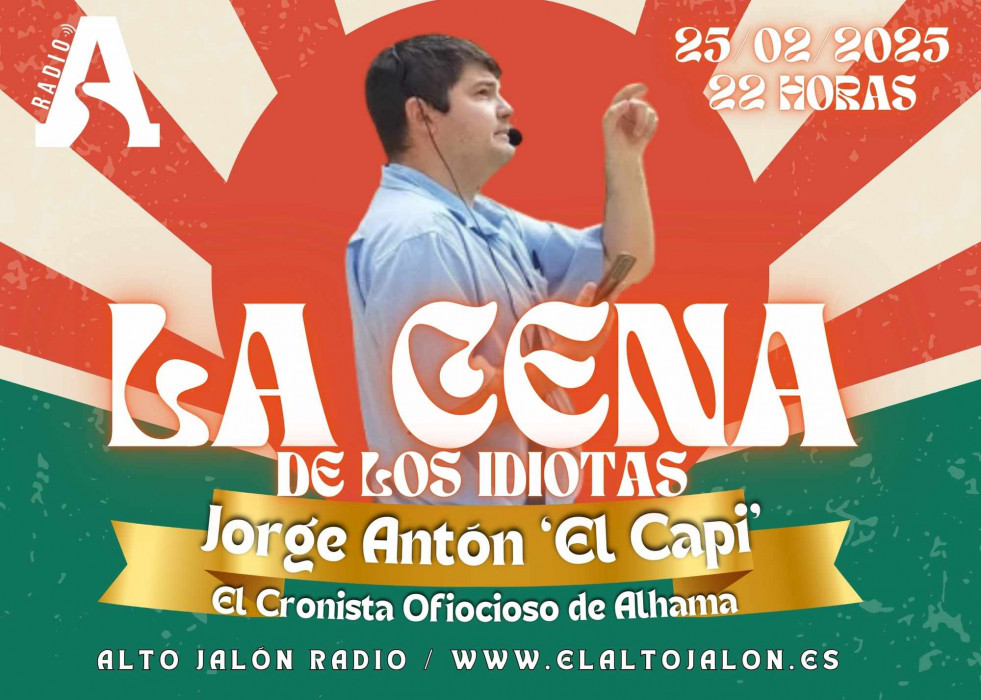 Cena idiotas jorge antón