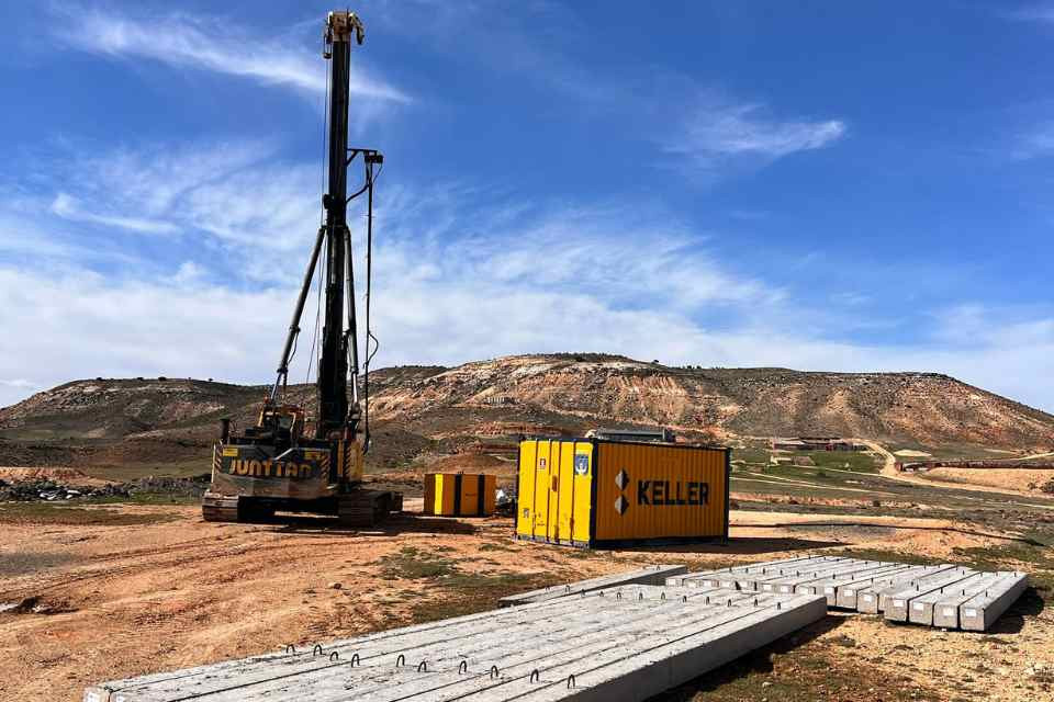 Obras parque de bomberos