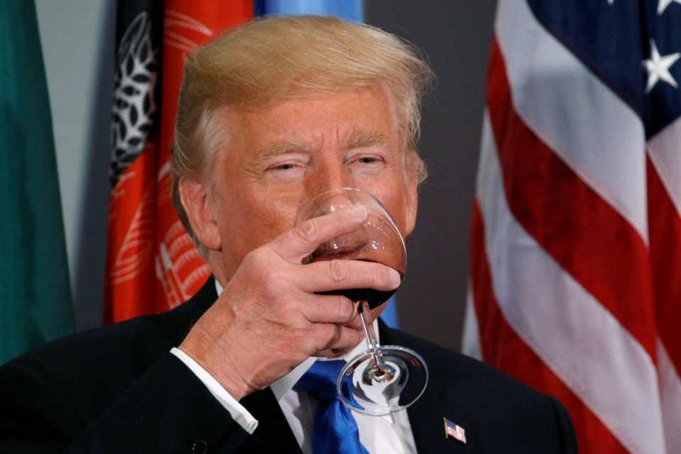 Trump vino