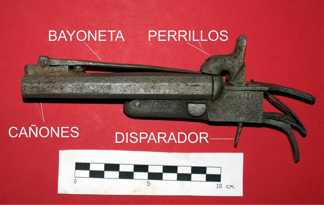 PISTOLA CARLISTA VELILLA