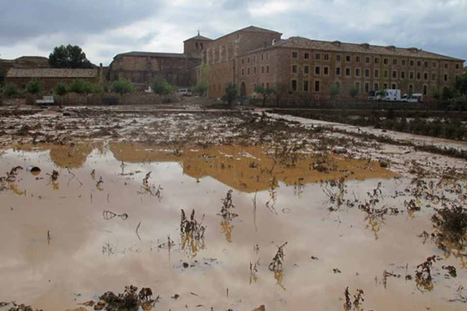Inundación santa maría de huerta