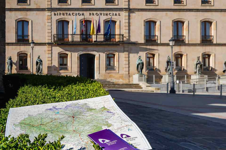 Mapa diputaciu00f3n soria
