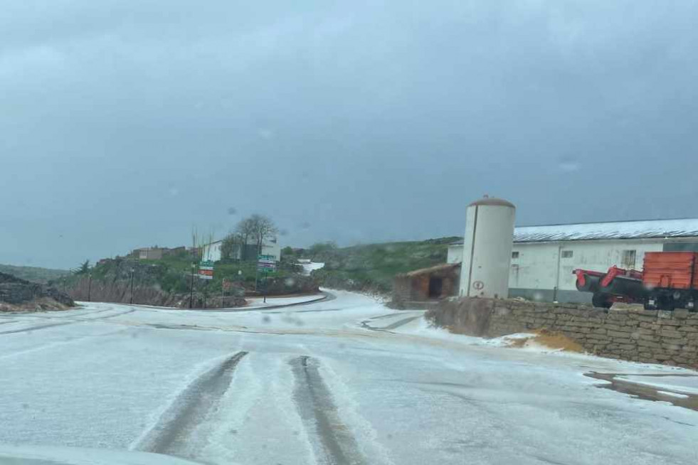 Granizada alcubilla de las peñas