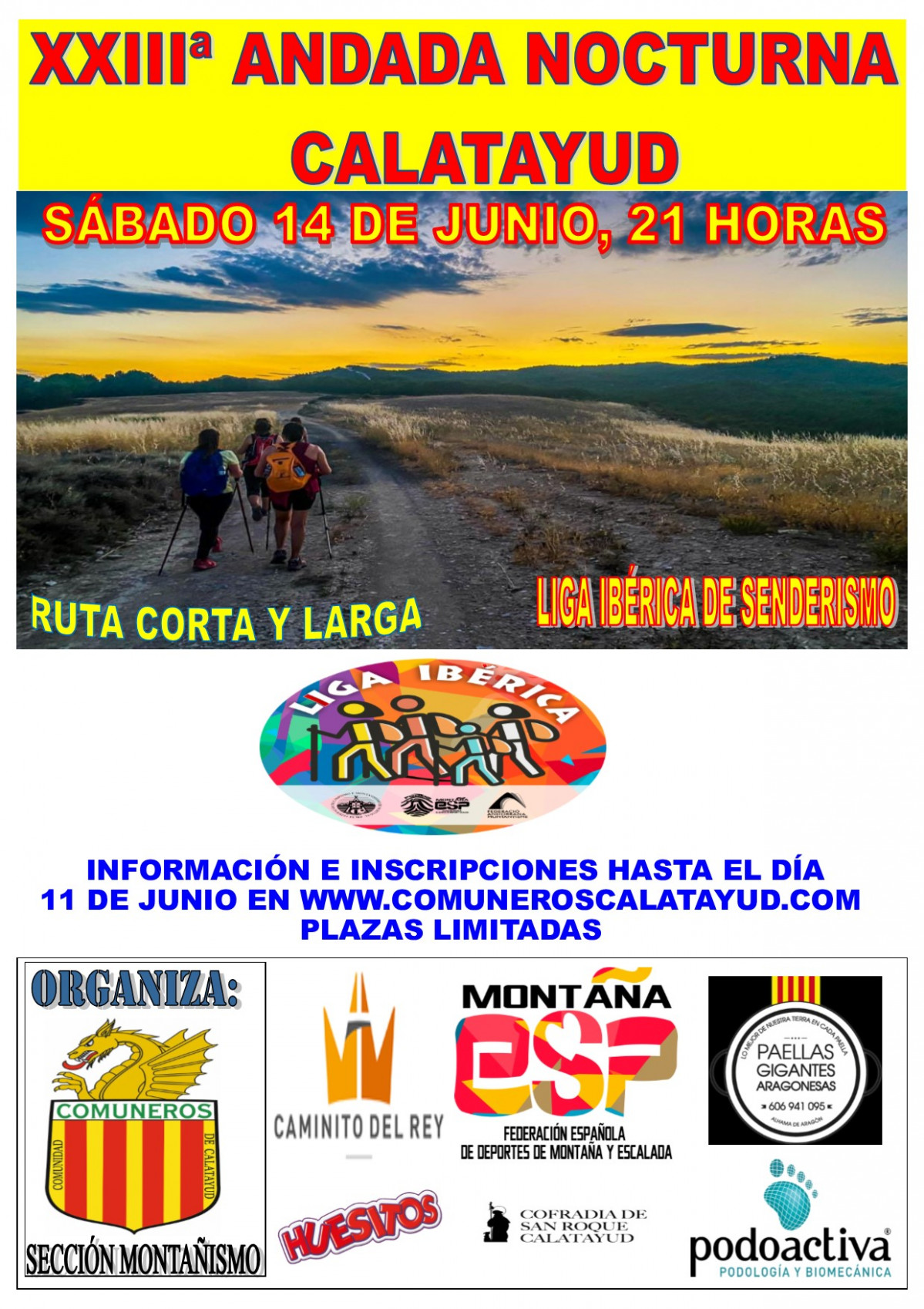 Cartel Nocturna Calatayud 2025