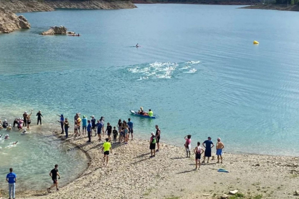 Travesía a nado la tranquera