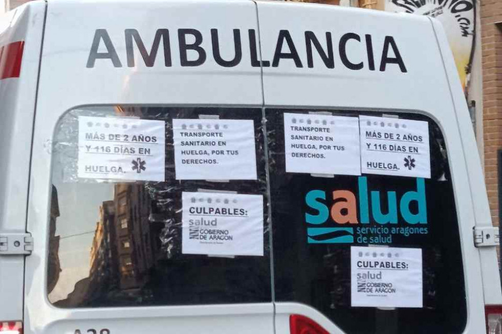 Ambulancia protestas