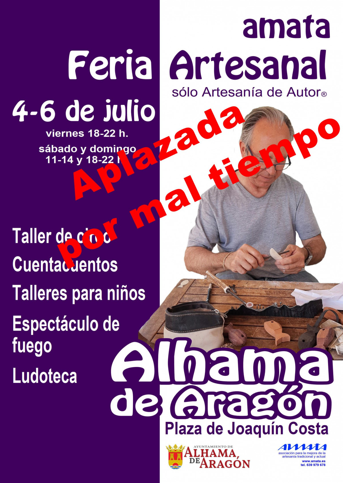 2025   Folleto A Alhama aplazada