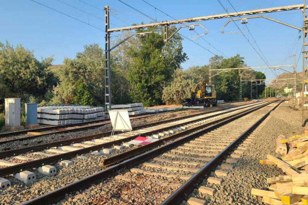 Obras autopista ferroviaria