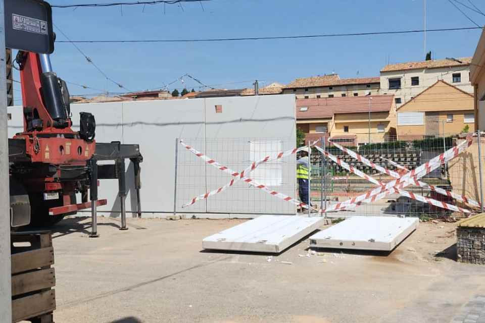 Obras autopista ferroviaria arcos