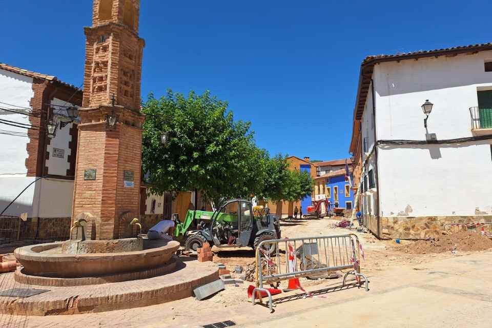 Obras plaza jaraba