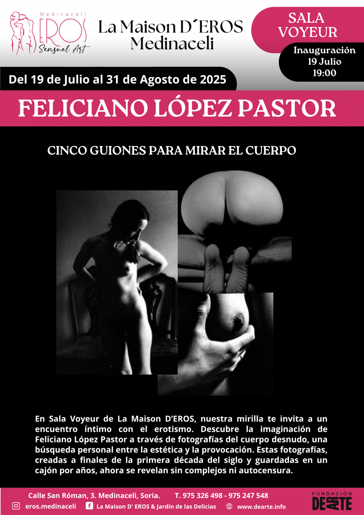 Feliciano Lu00f3pez Pastor Cartel expo