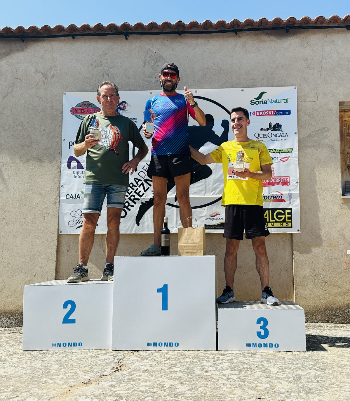 Ganadores Masculinos 7kms