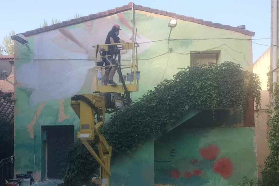 Mural arbujuelo allan