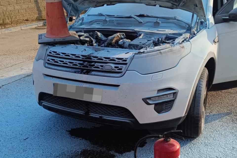 Coche quemado