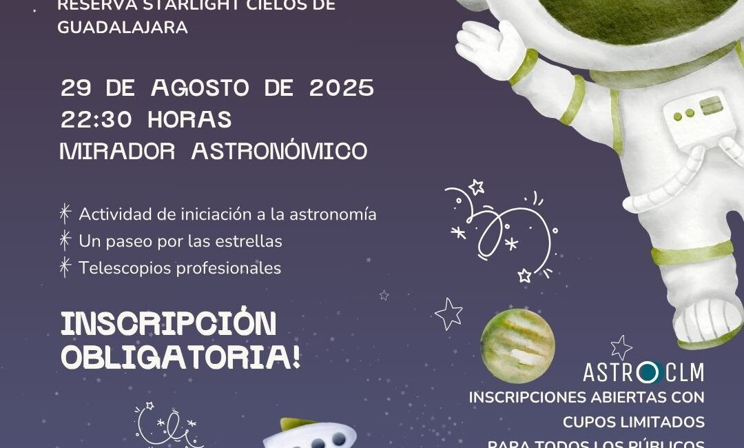 Cartel veranos astronomicos maranchon 1080x650